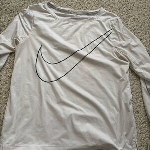 Nike Dri-FIT White Running Shirt
